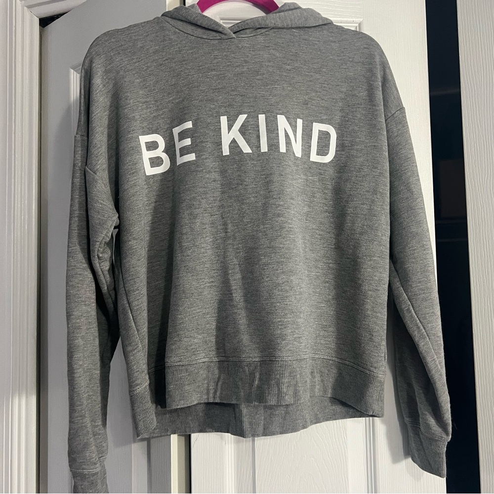 Marled “Be Kind” Gray Hoodie (M)